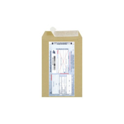 Pack 100 Enveloppes timbrées - Format postal C4 - Lettre recommandée R1 sans AR - 100g